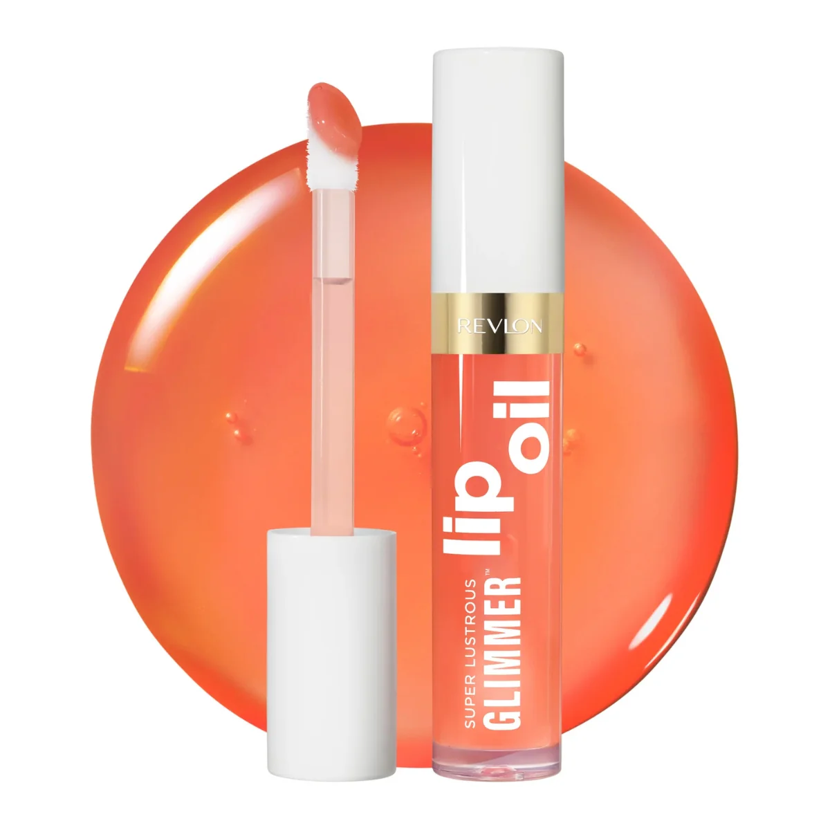 Revlon Super Lustrous Glimmer Lip Oil 002 Miss Coral 3.8ml - Image 2