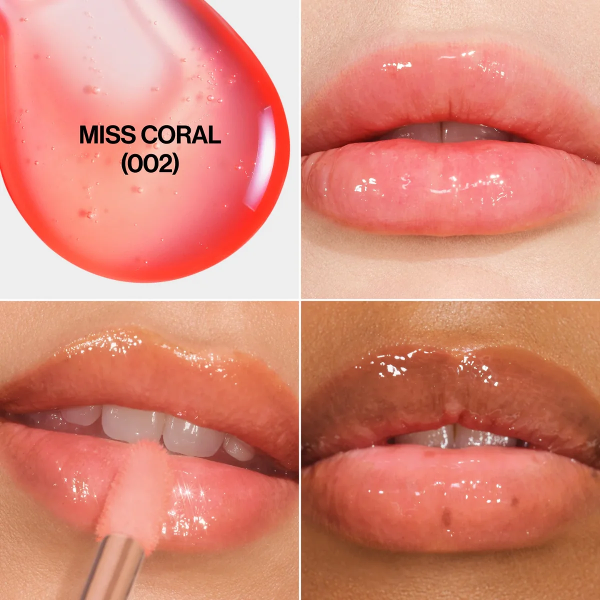 Revlon Super Lustrous Glimmer Lip Oil 002 Miss Coral 3.8ml - Image 3