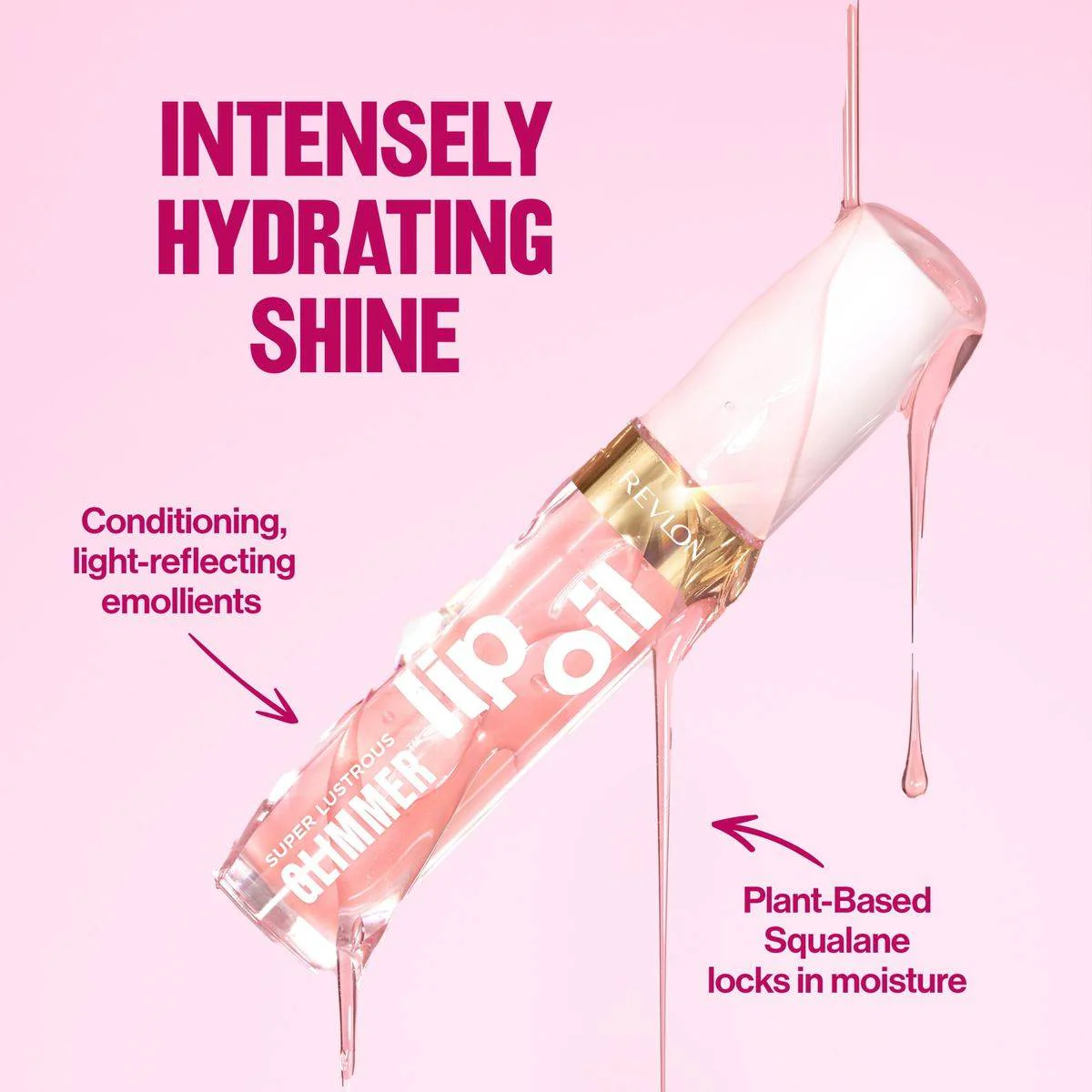 Revlon Super Lustrous Glimmer Lip Oil 003 Glow Mama 3.8ml - Image 4
