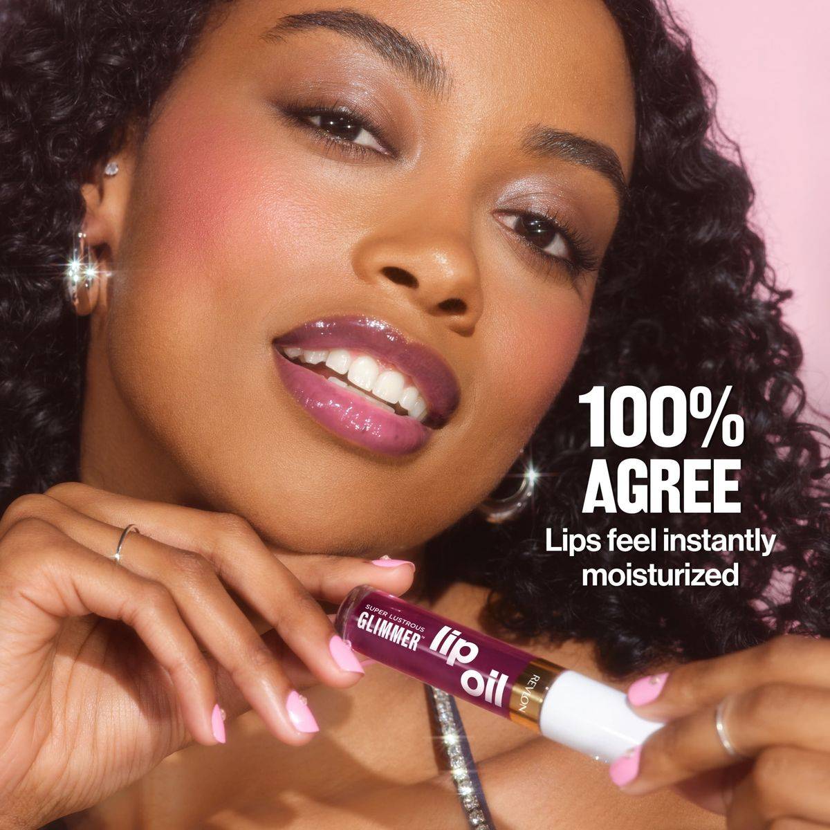 Revlon Super Lustrous Glimmer Lip Oil 003 Glow Mama 3.8ml - Image 6