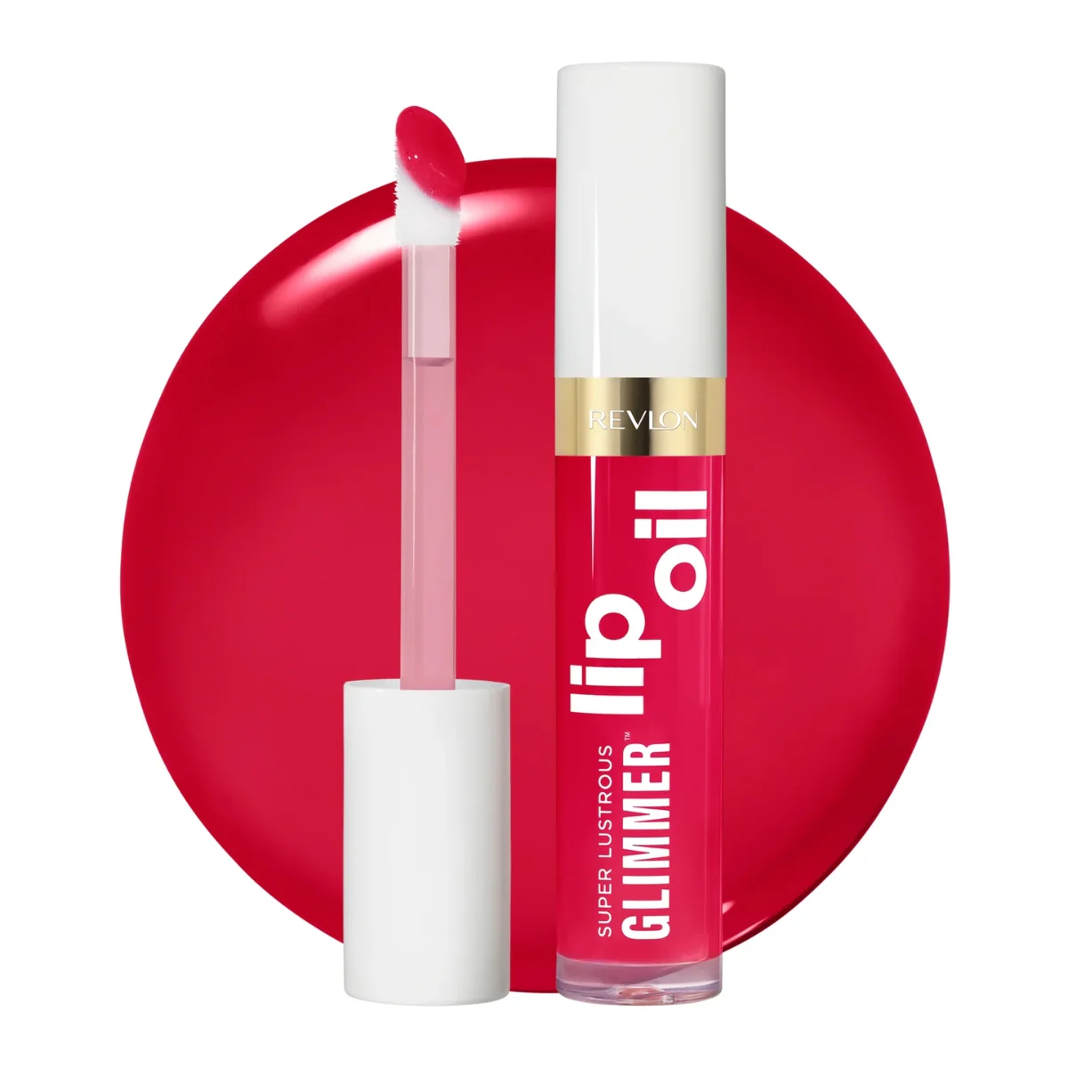 Revlon Super Lustrous Glimmer Lip Oil 009 Boiling Point 3.8ml - Image 2