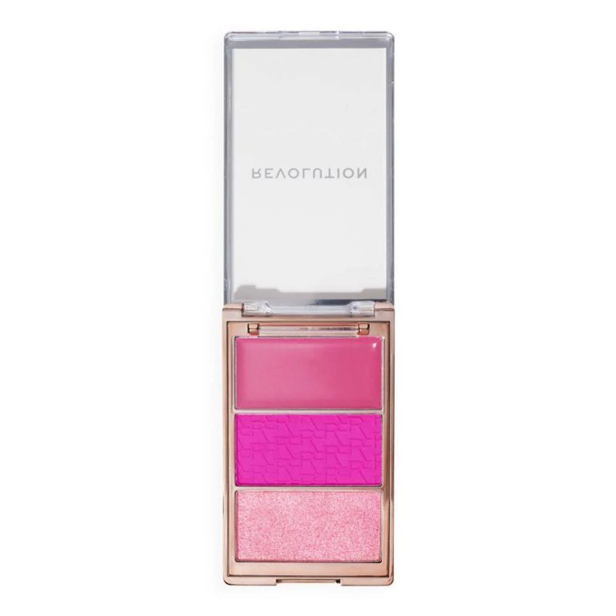 Revolution Makeup Blush Icon Palette Hot Pink Flag 3.5g - Image 2