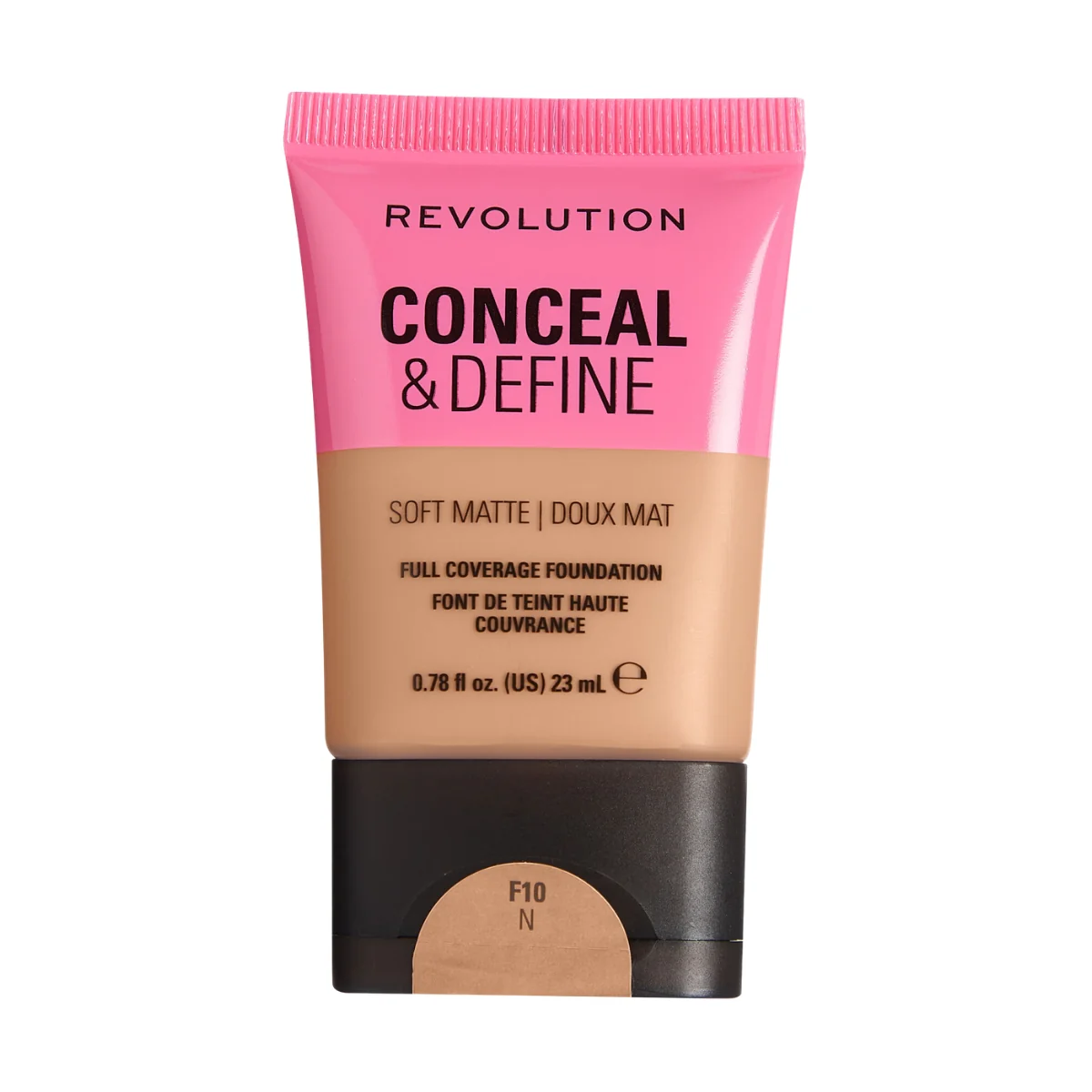 Revolution Makeup Conceal & Define Soft Matte Foundation F10N 23ml