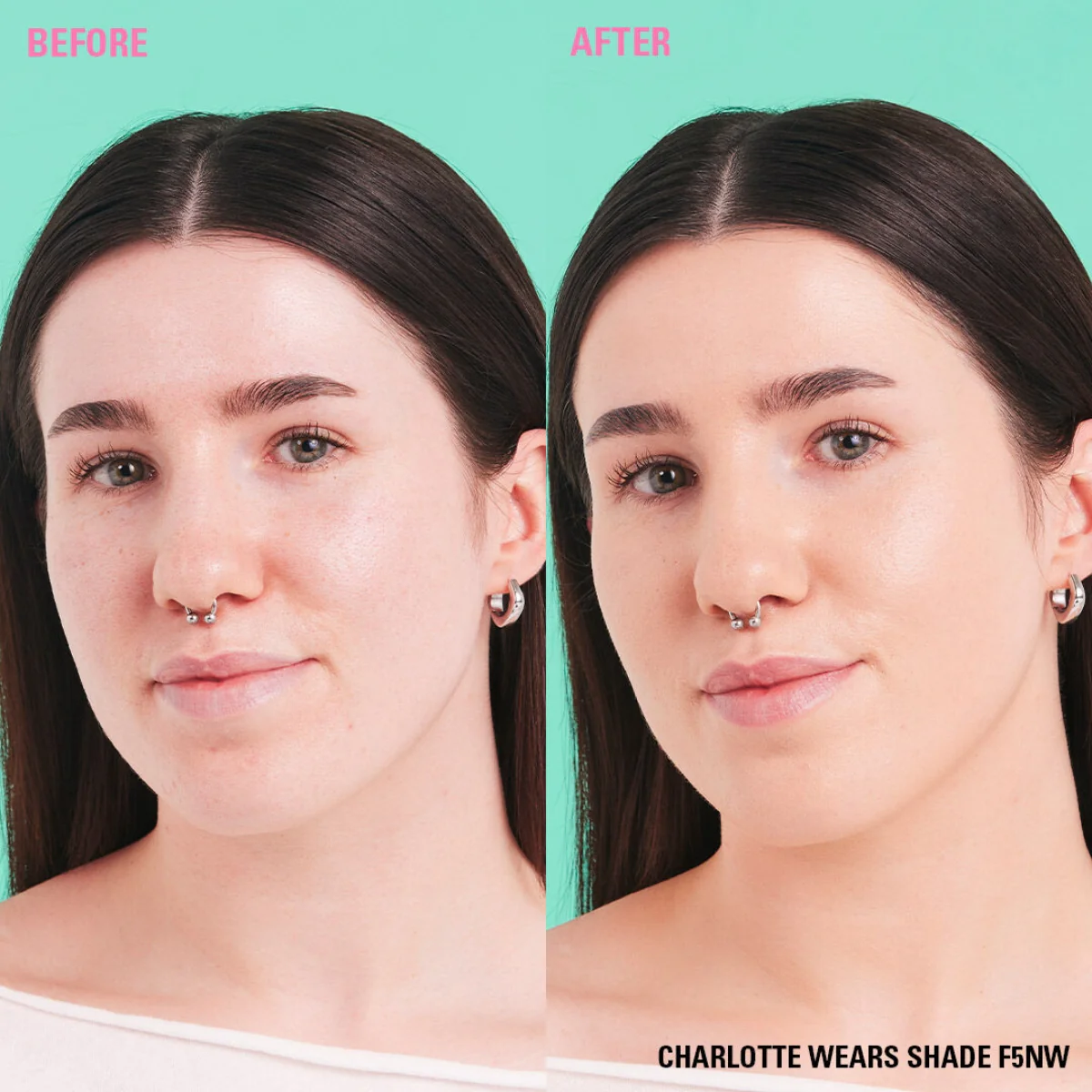 Revolution Makeup Conceal & Define Soft Matte Foundation F5NW 23ml - Image 3