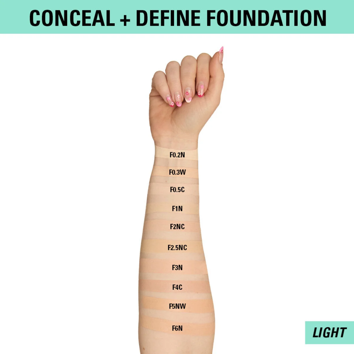 Revolution Makeup Conceal & Define Soft Matte Foundation F5NW 23ml - Image 4