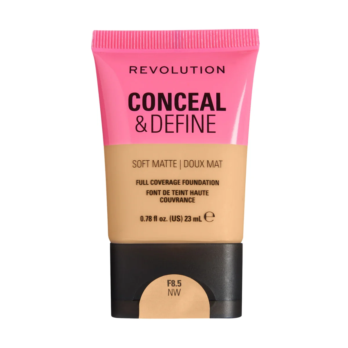 Revolution Makeup Conceal & Define Soft Matte Foundation F8.5NW 23ml