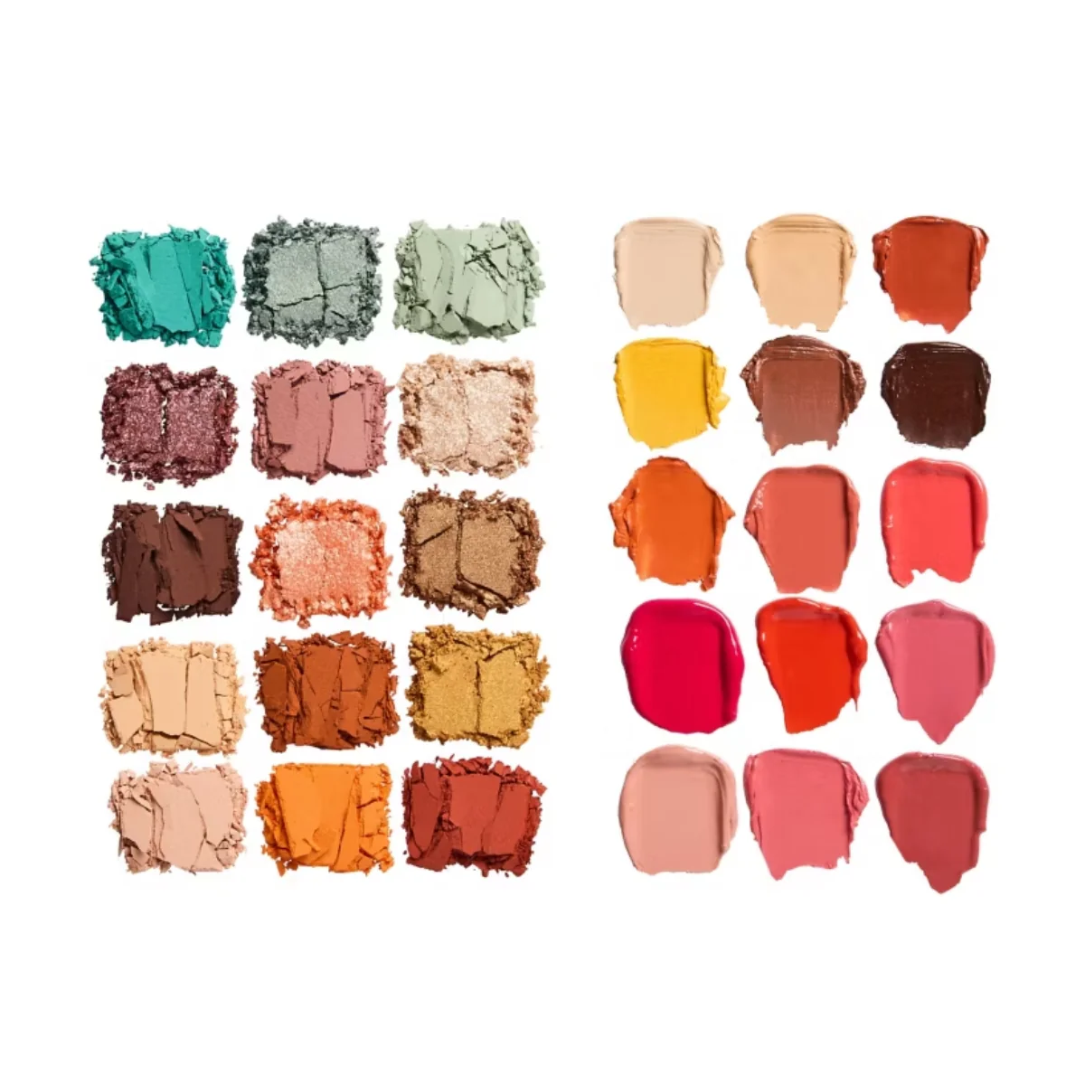 Revolution Makeup Everything Face Eye & Lip Icon Palette Amalfi Glow 31.5g - Image 5