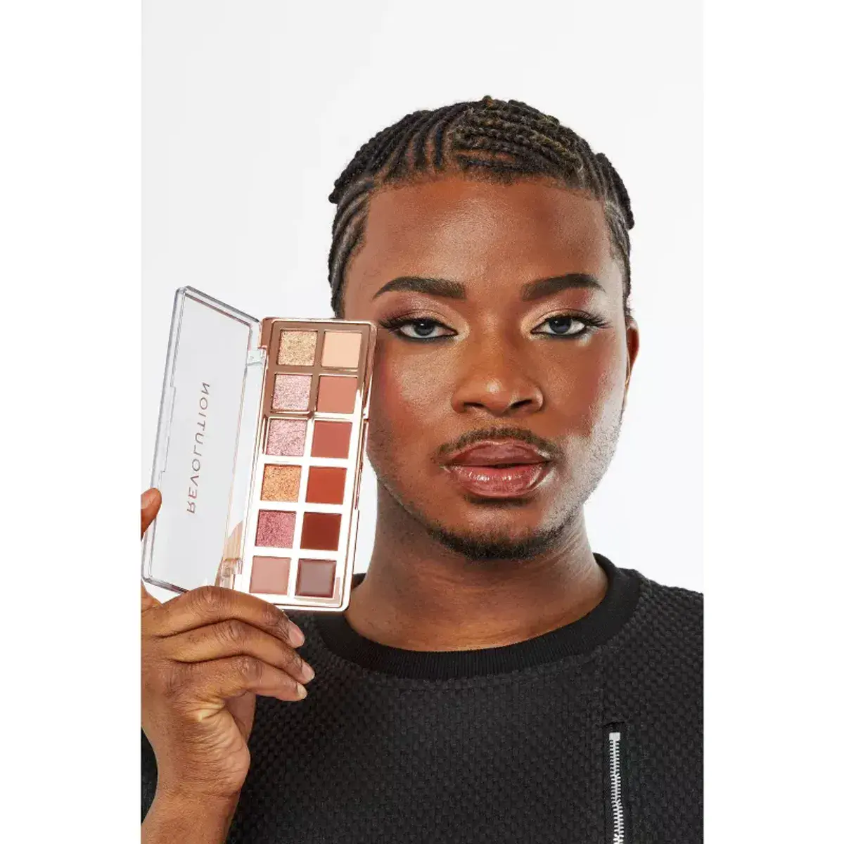 Revolution Makeup Eyeshadow Palette The True Icon Bronze Mini 0.7g - Image 2