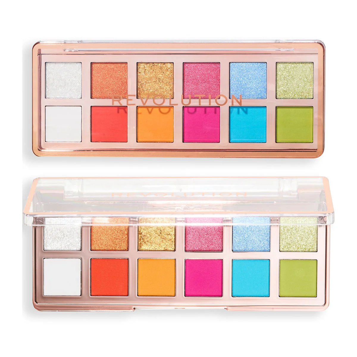 Revolution Makeup Eye Shadow Palette The Vibrant Icon Brights 8.4g - Image 2