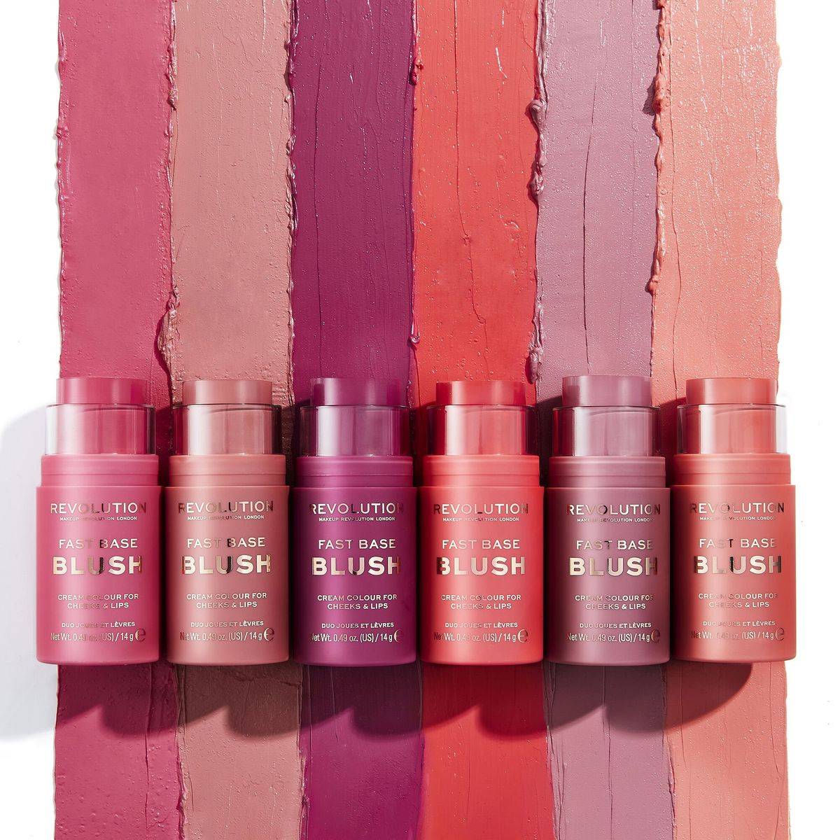 Revolution Makeup Fast Base Blush Stick Bare 14g - Image 5