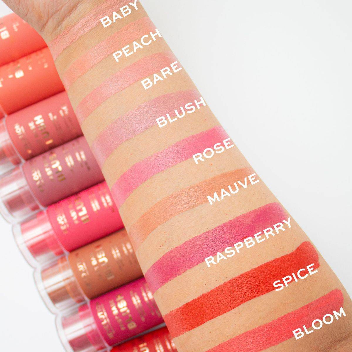 Revolution Makeup Fast Base Blush Stick Rose 14g - Image 2