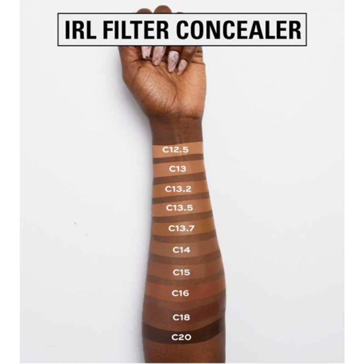 Revolution Makeup IRL Filter Finish Concealer C12.5 6g - Image 2
