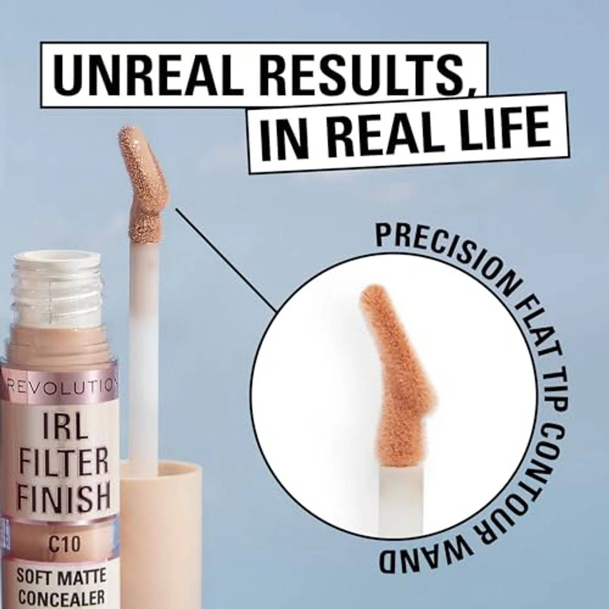 Revolution Makeup IRL Filter Finish Concealer C6 6g - Image 3
