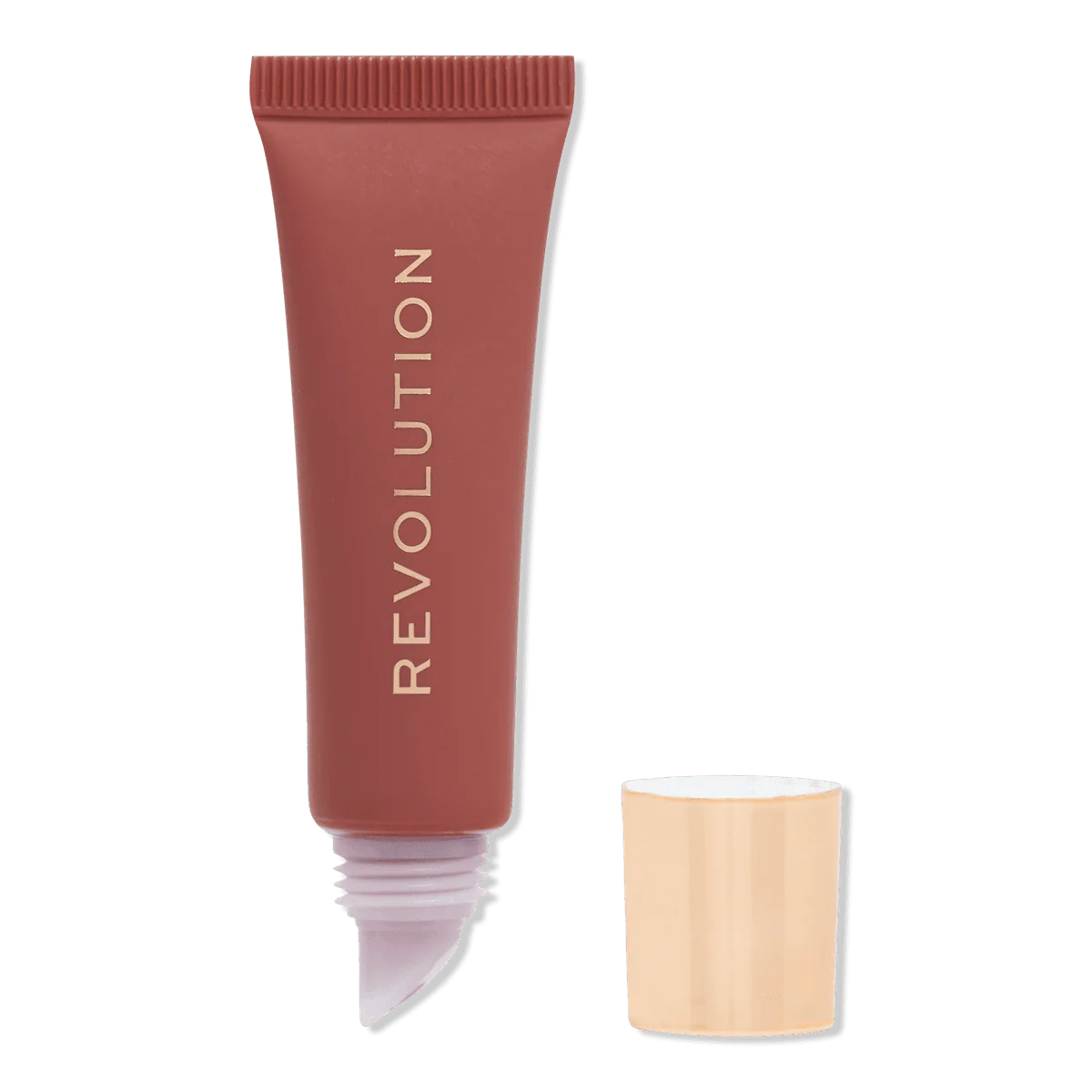 Revolution Makeup Juicy Peptide Lip Balm Nude Latte 8ml - Image 5