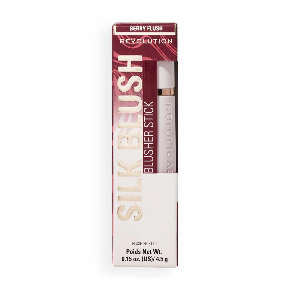 Revolution Makeup Silk Blusher Stick Berry Flush 4.5g - Image 5