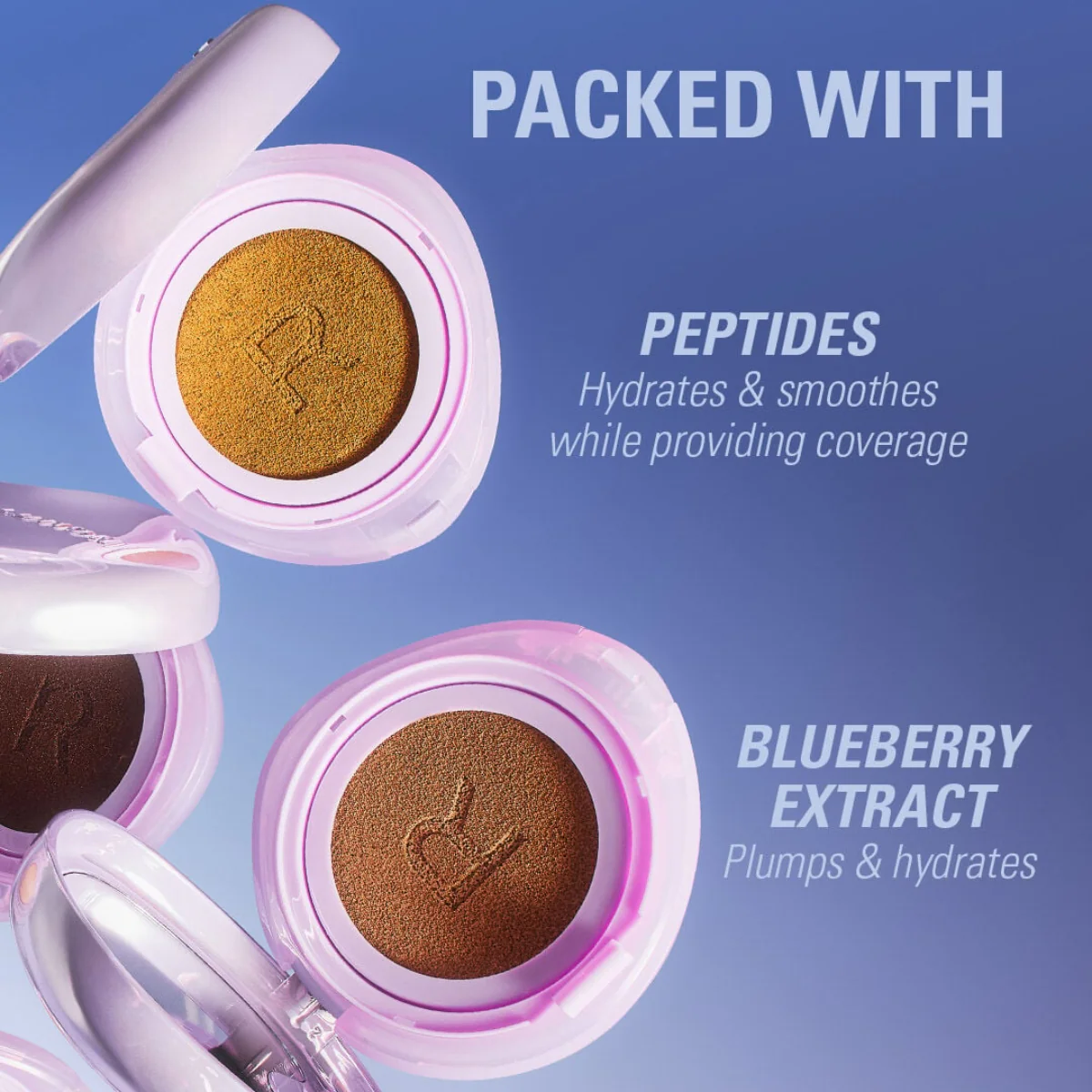 Revolution Makeup Superdewy Cushion Foundation Medium Neutral 9g - Image 6