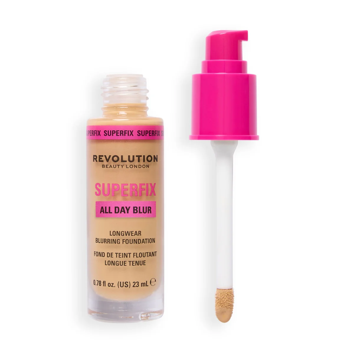 Revolution Makeup Superfix All day Blur Foundation F10N 23ml - Image 4
