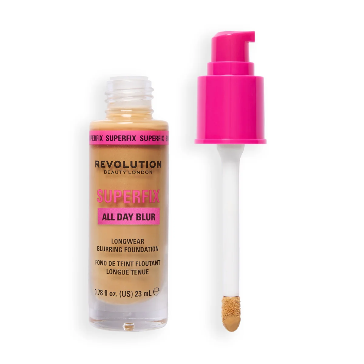 Revolution Makeup Superfix All day Blur Foundation F6.5N 23ml - Image 4