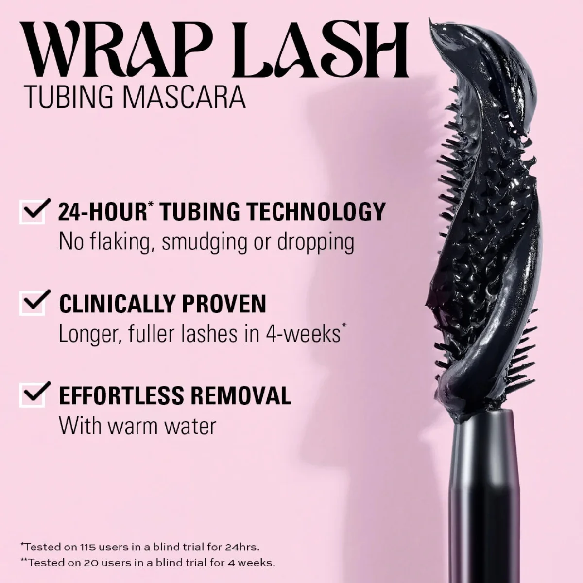 Revolution Makeup Wrap Lash Tubing Mascara Brown 8.5ml - Image 3
