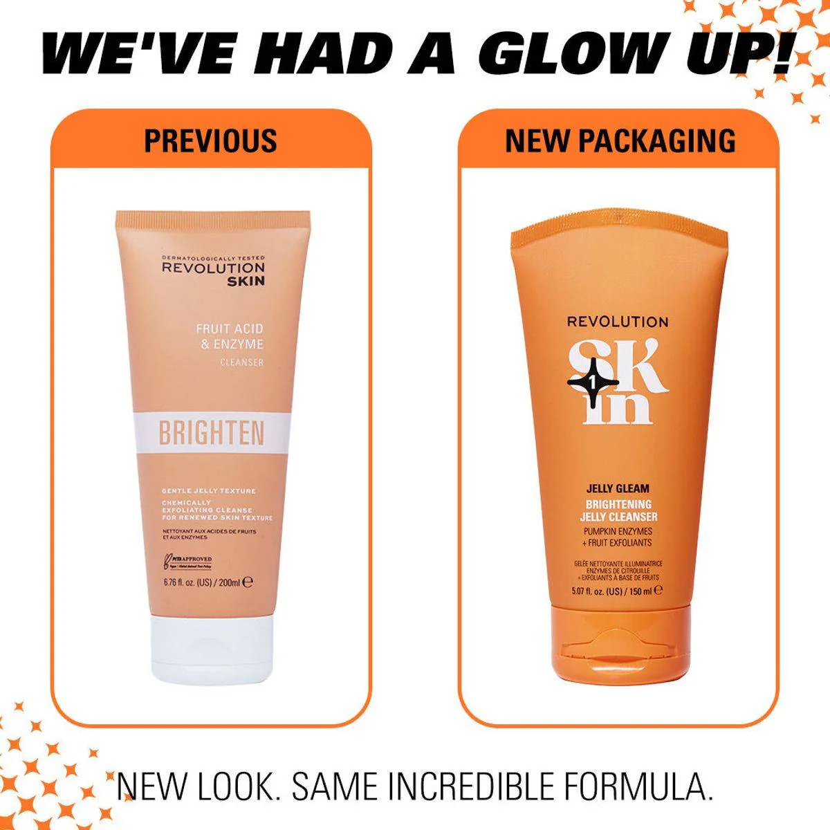 Revolution Skincare Jelly Gleam Brightening Cleanser 150ml - Image 3