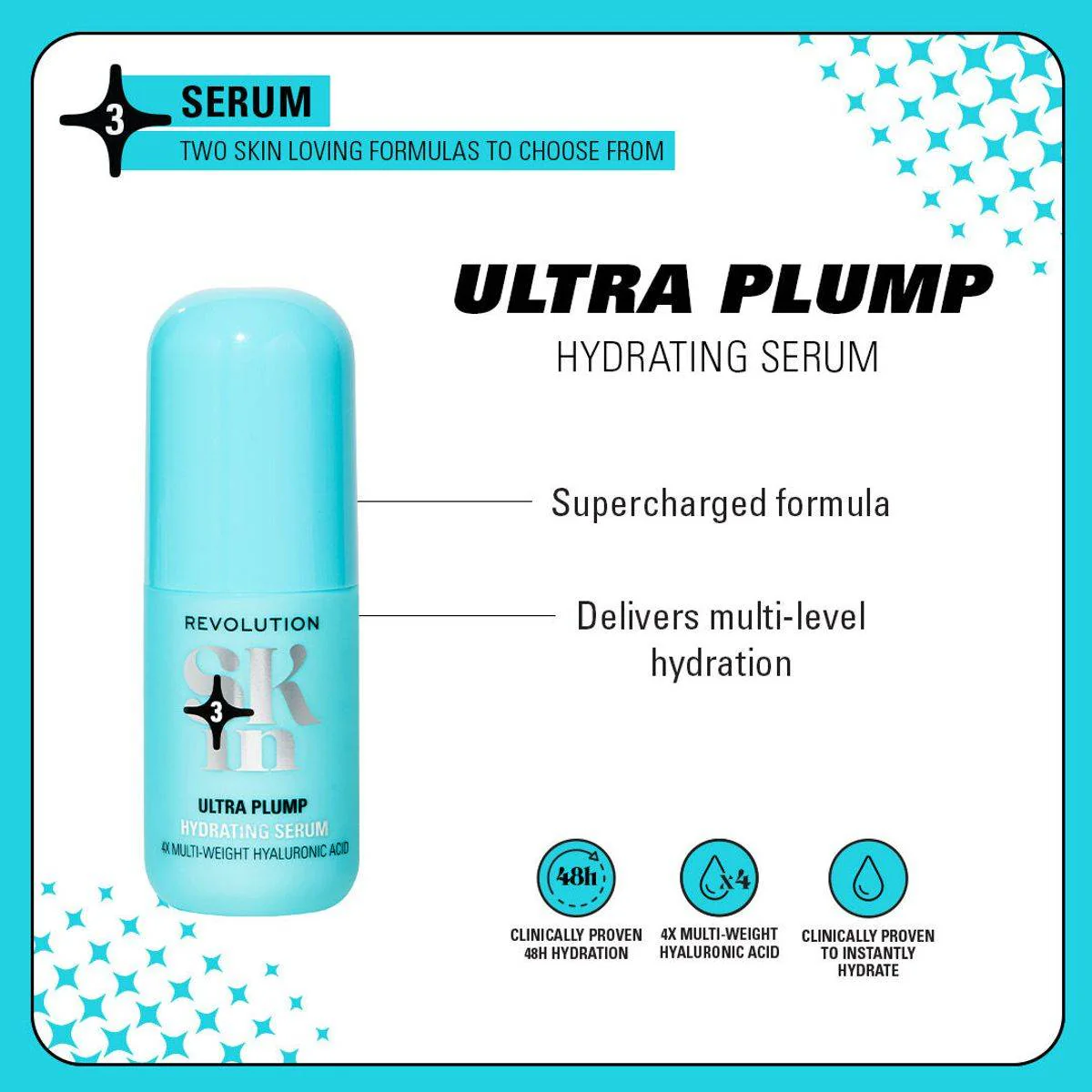 Revolution Skincare Ultra Plump Hydrating Serum 30ml - Image 3