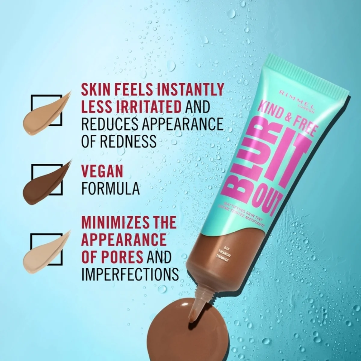 Rimmel Kind & Free Blur It Out 303 Honey 30ml - Image 7