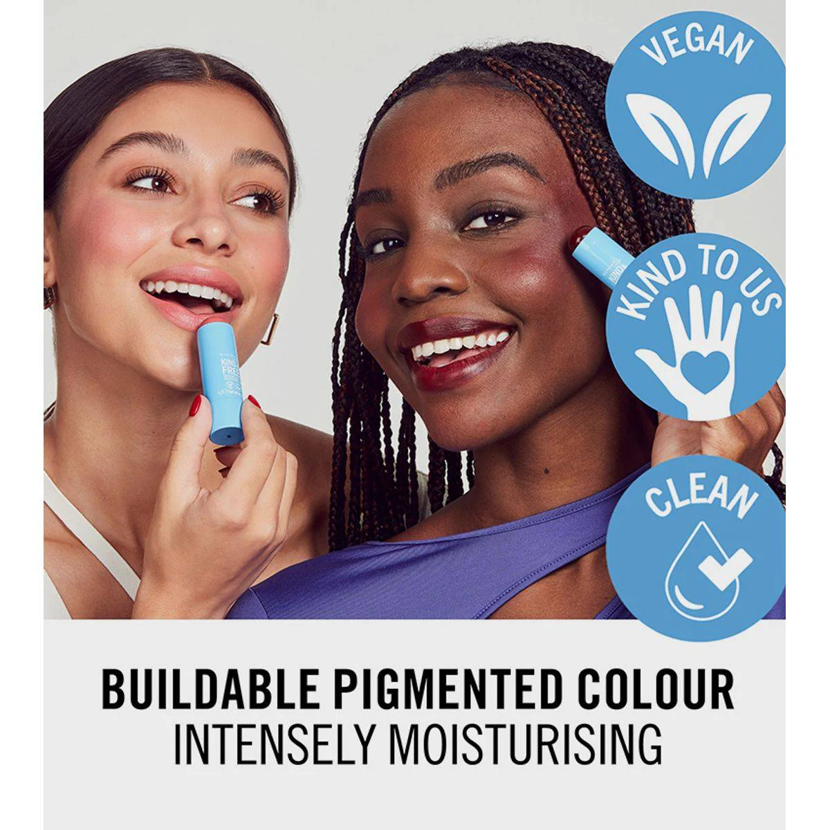Rimmel Kind & Free Multi Stick 005 Berry Sweet 5g - Image 4