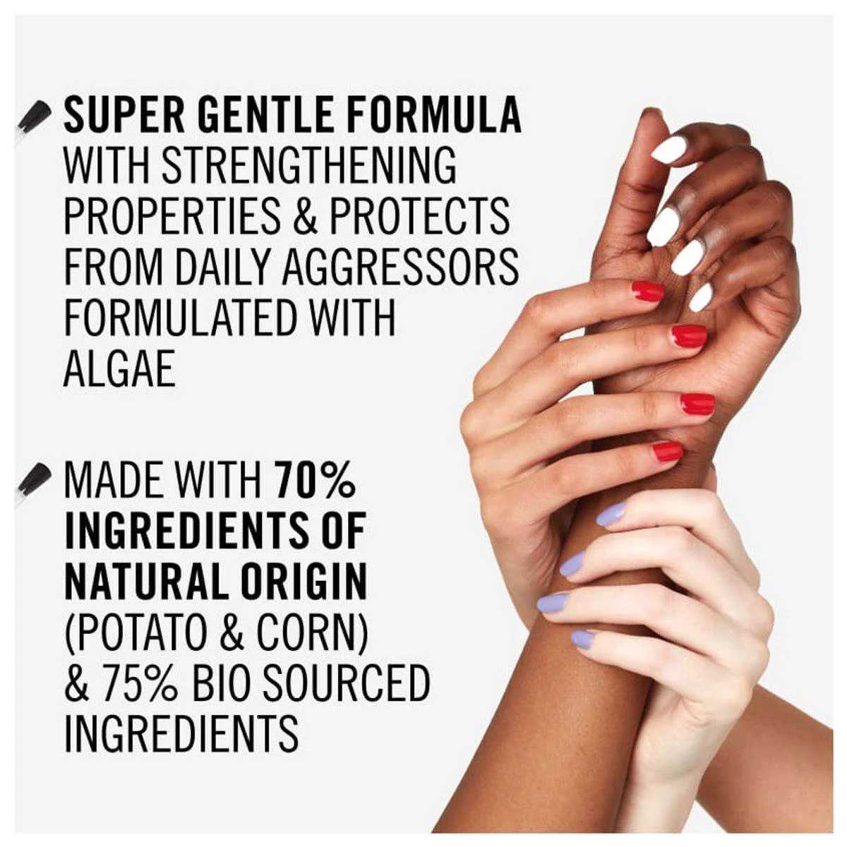 Rimmel Kind & Free Nail Polish 156 Poppy Pop Red 8ml - Image 16