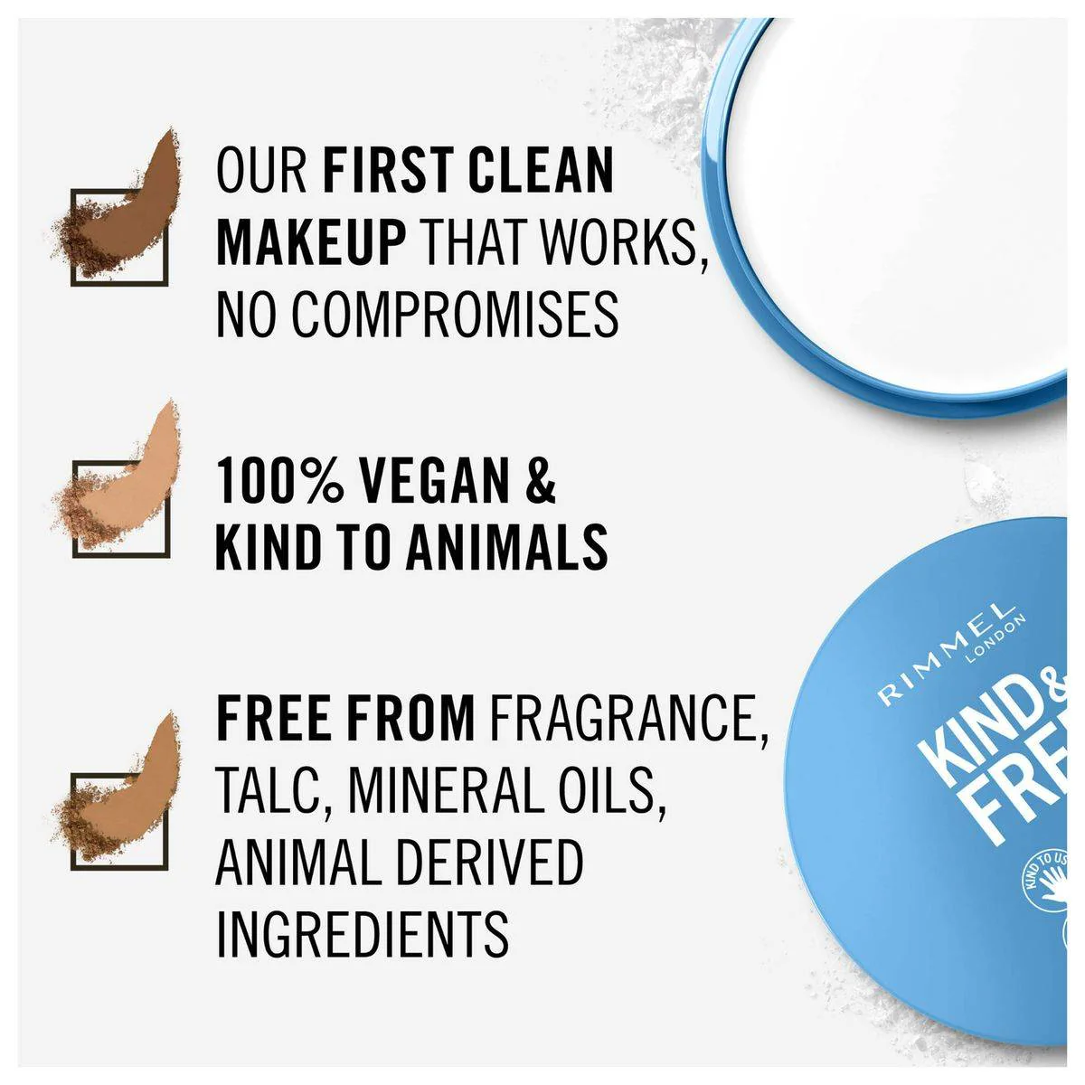 Rimmel Kind & Free Powder 001 Translucent 10g - Image 7