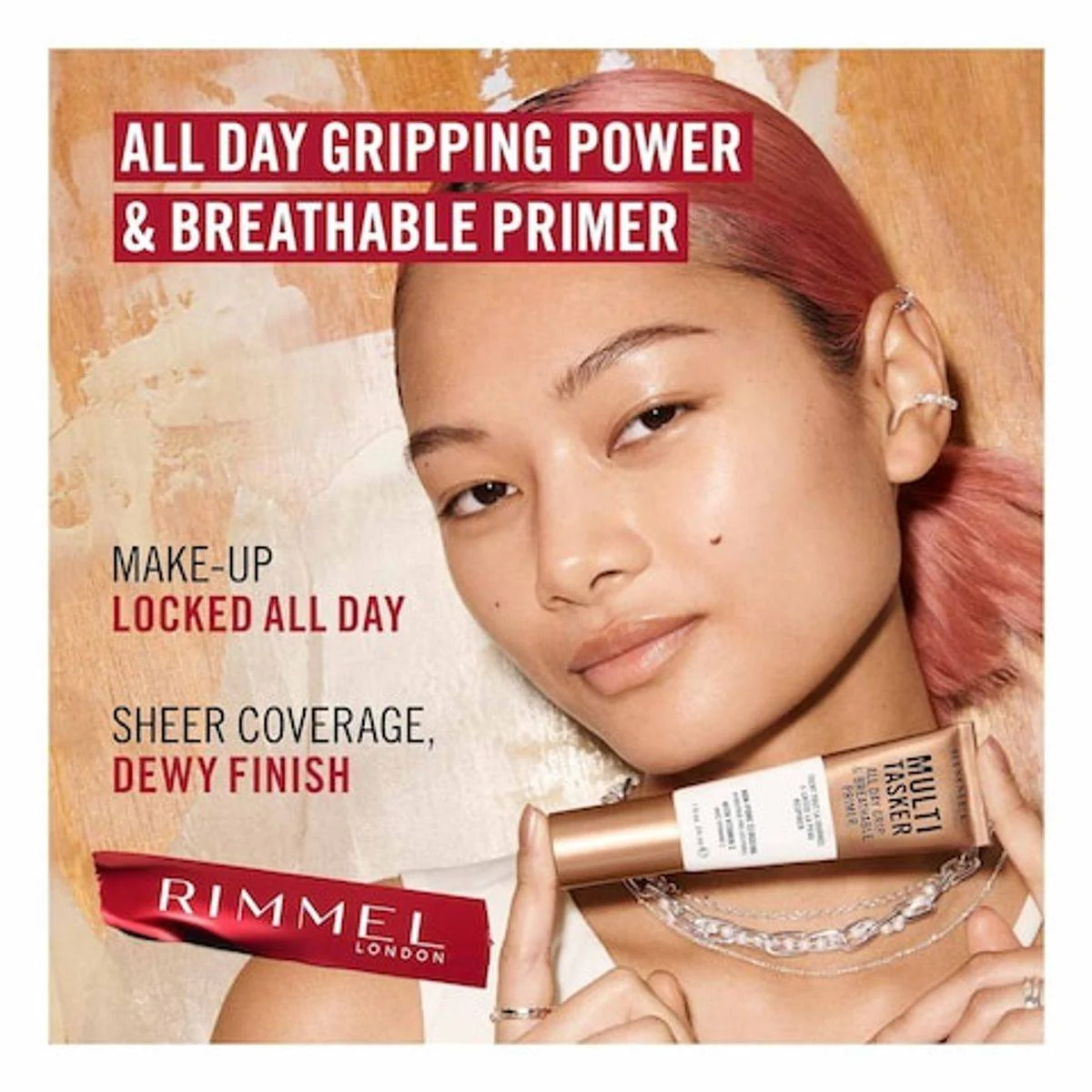 Rimmel Multi Tasker All Day Grip & Breathable Primer 24ml - Image 4
