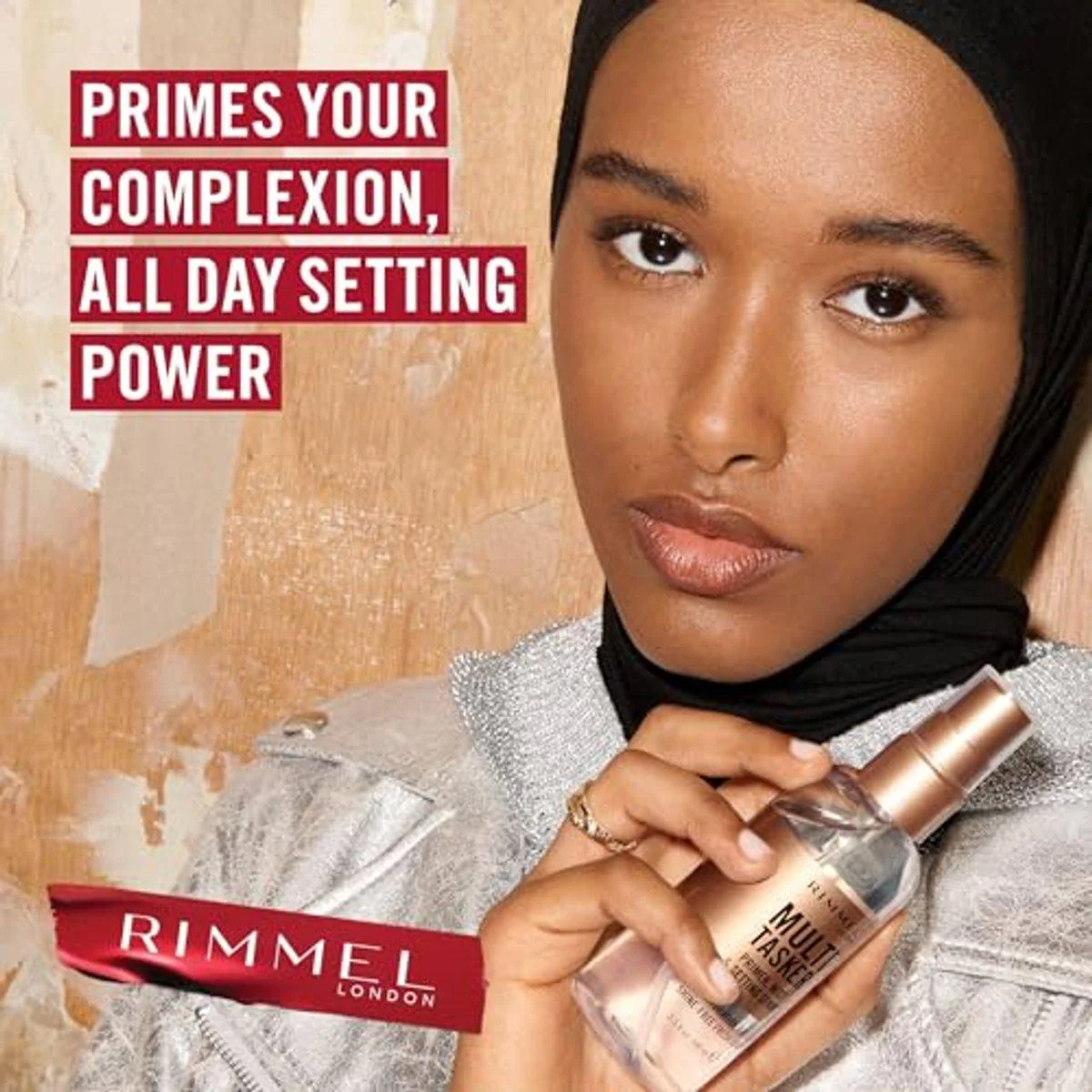 Rimmel Multi Tasker All Day Shine Free Primer Mist & Setting Spray 100ml - Image 4