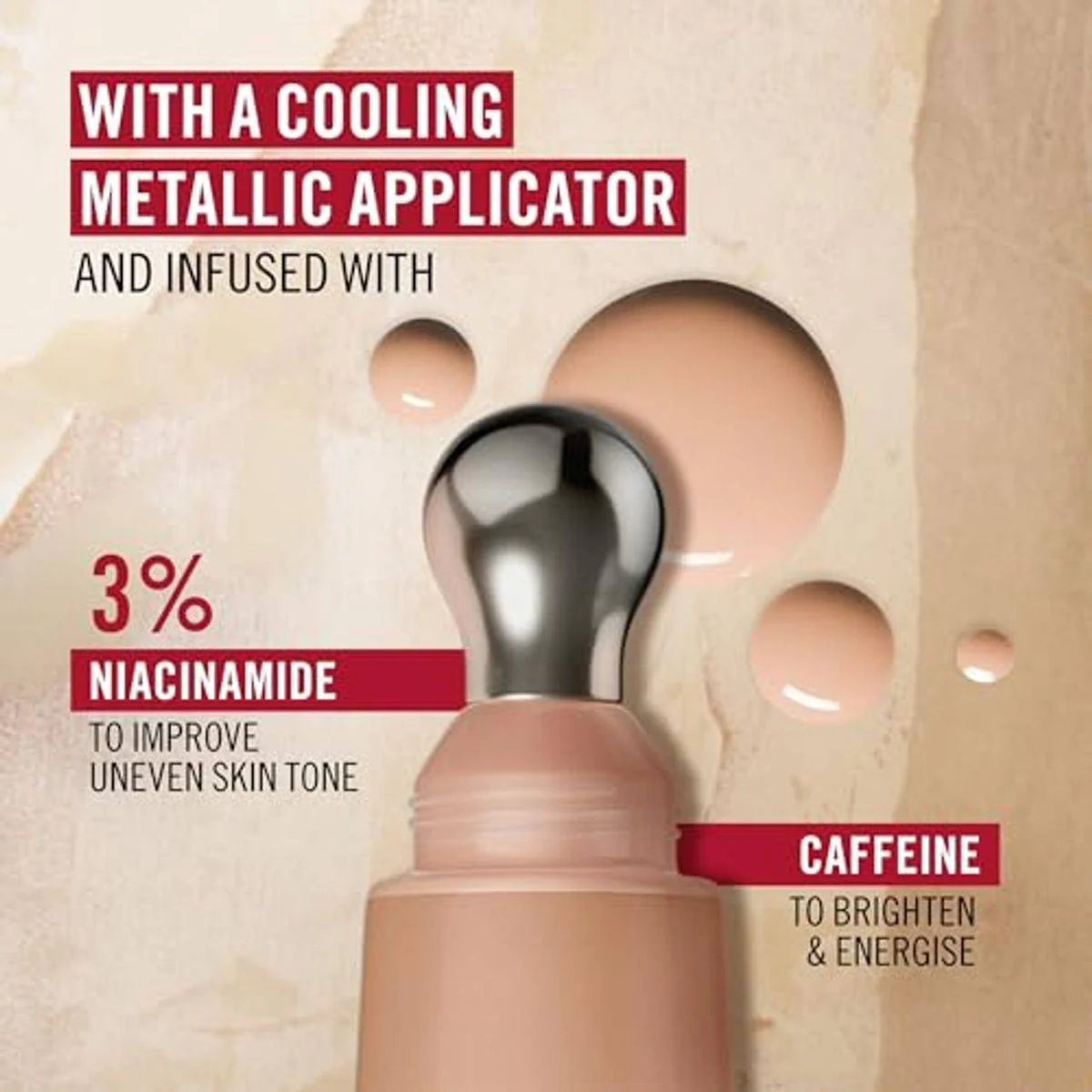 Rimmel Multi Tasker Wake Me Up Concealer & Foundation 060 Light Honey 20ml - Image 4