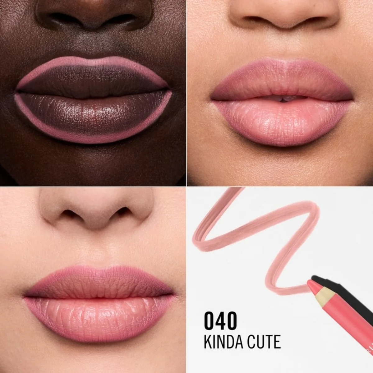 Rimmel Oh My Plump Lip Liner Shaper 040 Kinda Cute 1.2g - Image 4