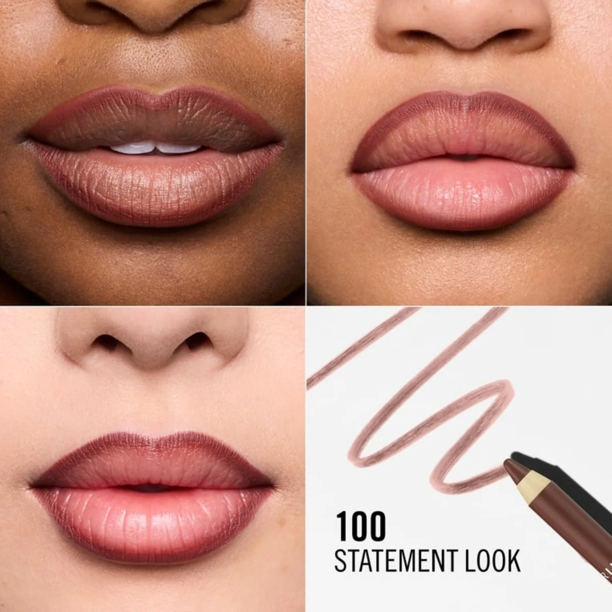 Rimmel Oh My Plump Lip Liner Shaper 100 Statement Look 1.2g - Image 4
