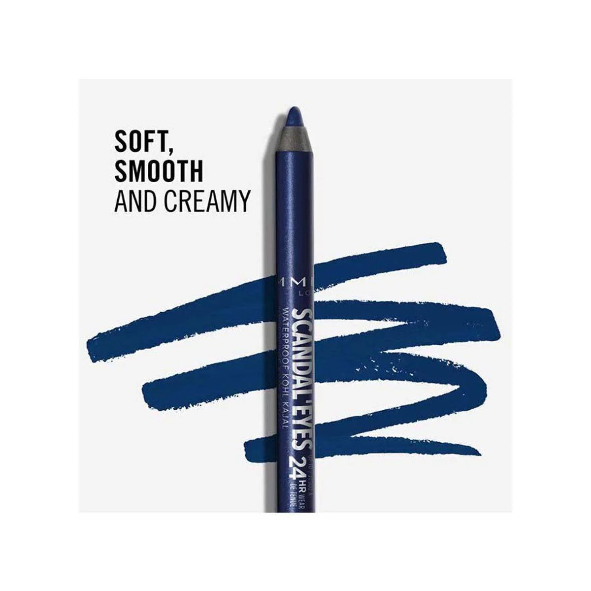 Rimmel Scandaleyes Waterproof Kohl Eyeliner Blue 1.3g - Image 5
