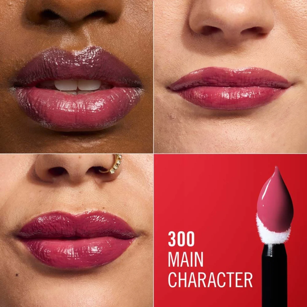 Rimmel Thrill Seeker Lip Latex 300 Main Character 6ml - Image 4