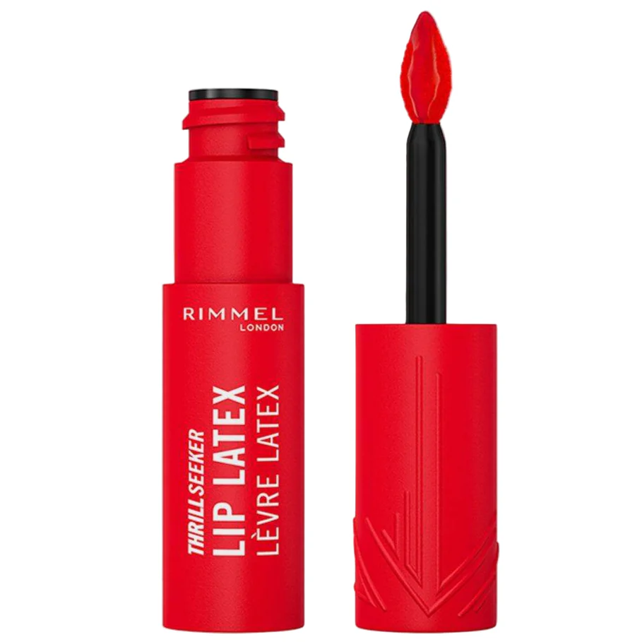 Rimmel Thrill Seeker Lip Latex 350 Spicy 6ml - Image 2