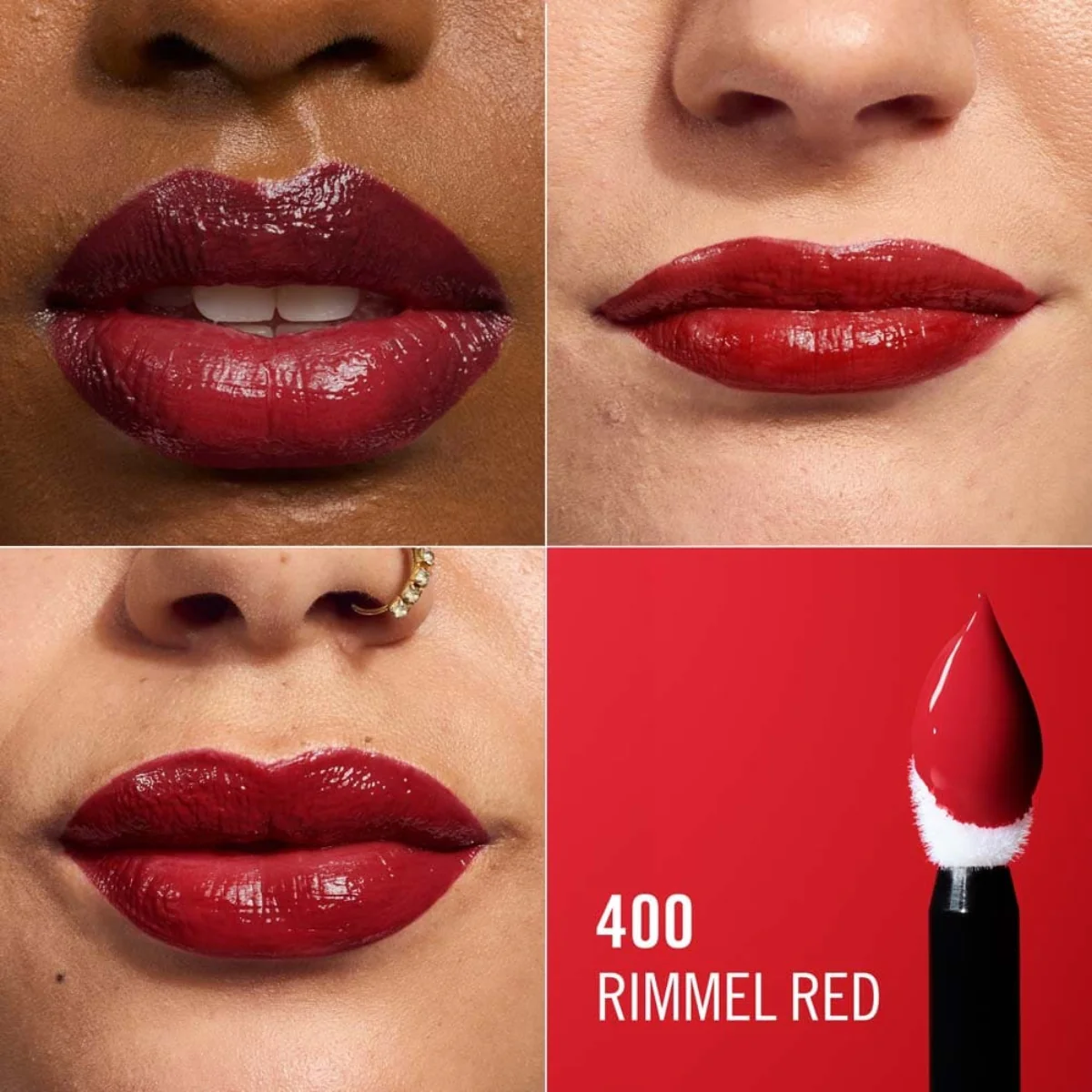 Rimmel Thrill Seeker Lip Latex 400 Rebel 6ml - Image 4