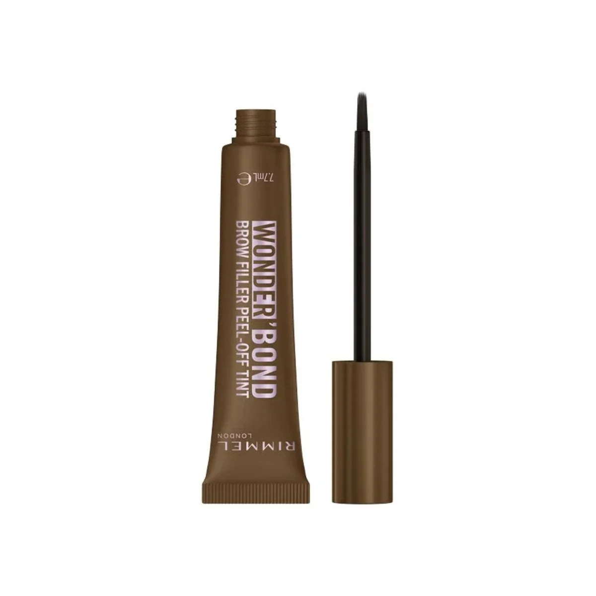Rimmel Wonder Bond Brow Filler Peel Off Tint 002 Medium Brown 7.7ml - Image 2