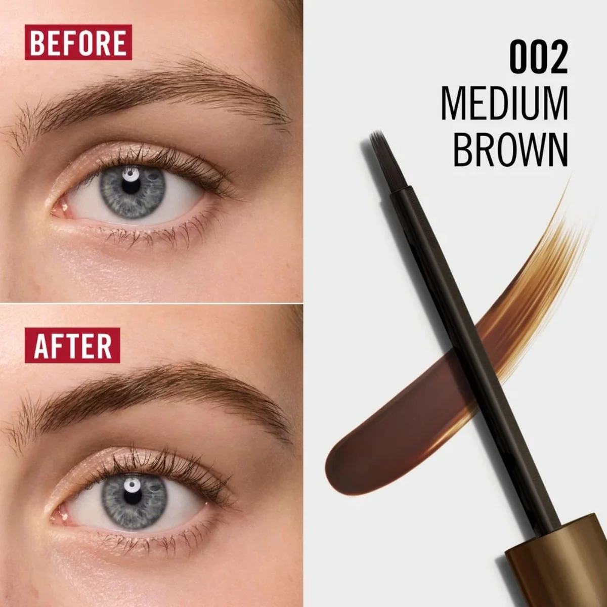 Rimmel Wonder Bond Brow Filler Peel Off Tint 002 Medium Brown 7.7ml - Image 4
