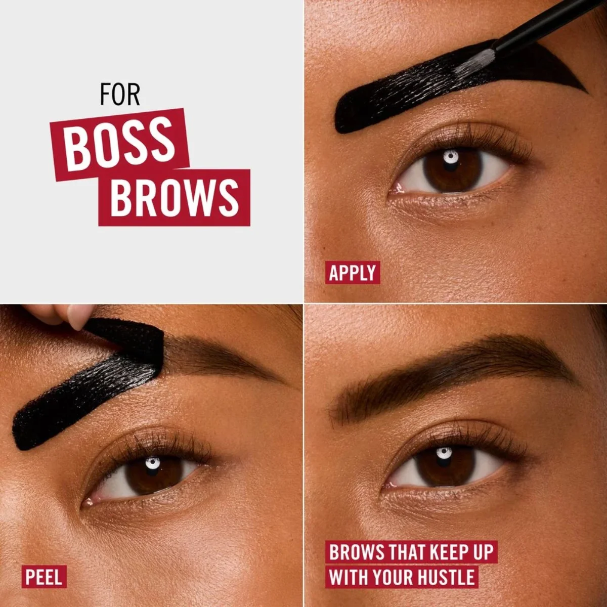 Rimmel Wonder Bond Brow Filler Peel Off Tint 003 Dark Brown 7.7ml - Image 10