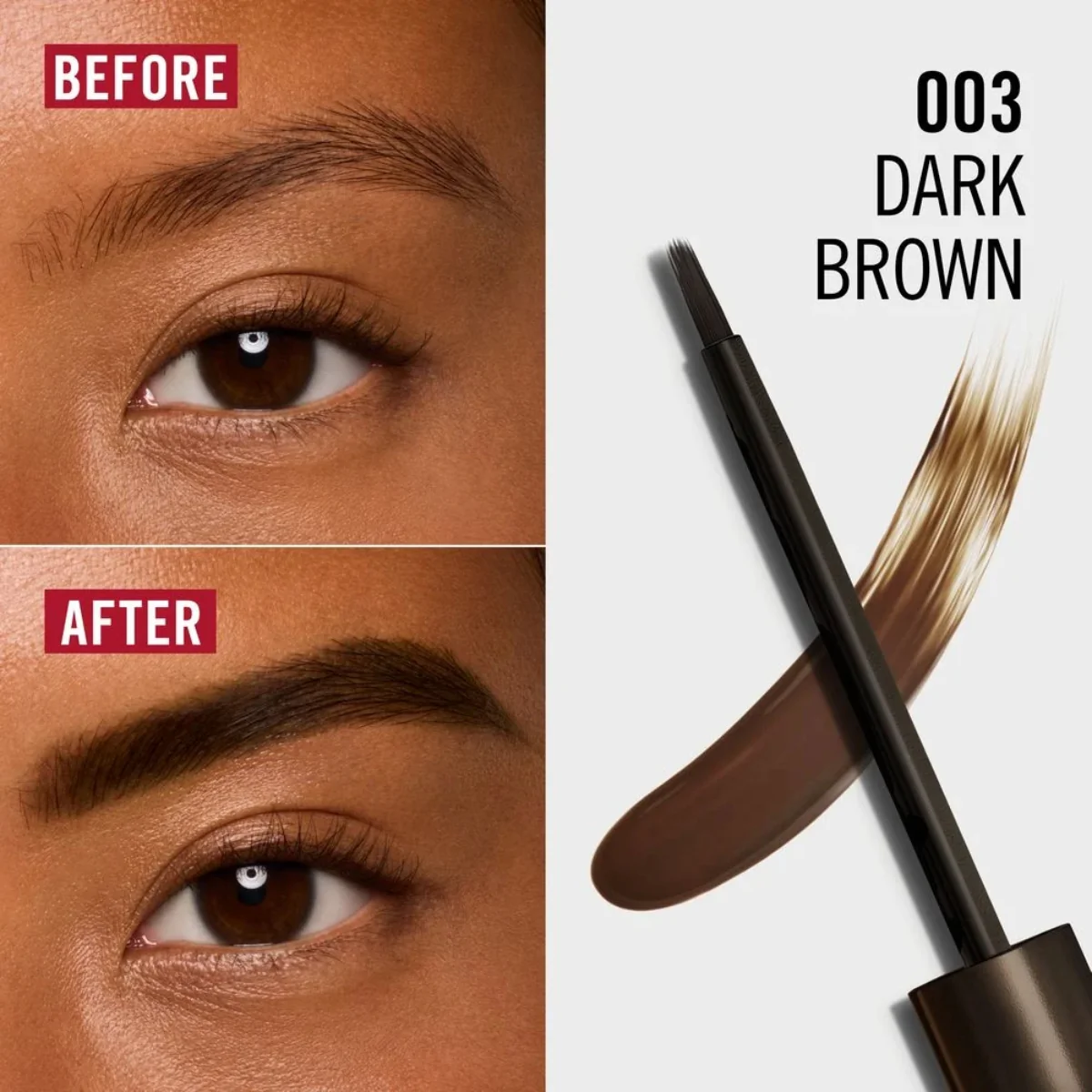 Rimmel Wonder Bond Brow Filler Peel Off Tint 003 Dark Brown 7.7ml - Image 4