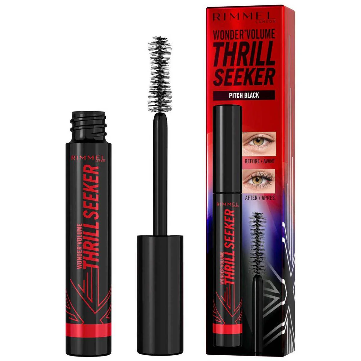 Rimmel Thrill Seeker Wonder Volume Mascara Pitch Black 8ml