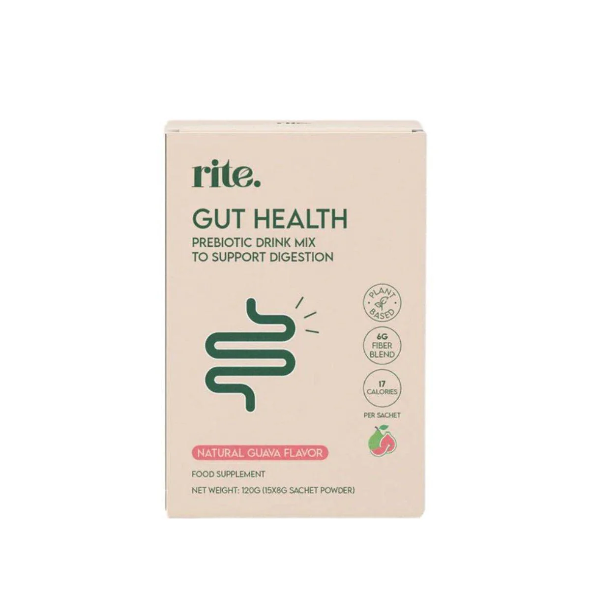 Rite Gut Health Prebiotic Drink 8g x 15 Sachets