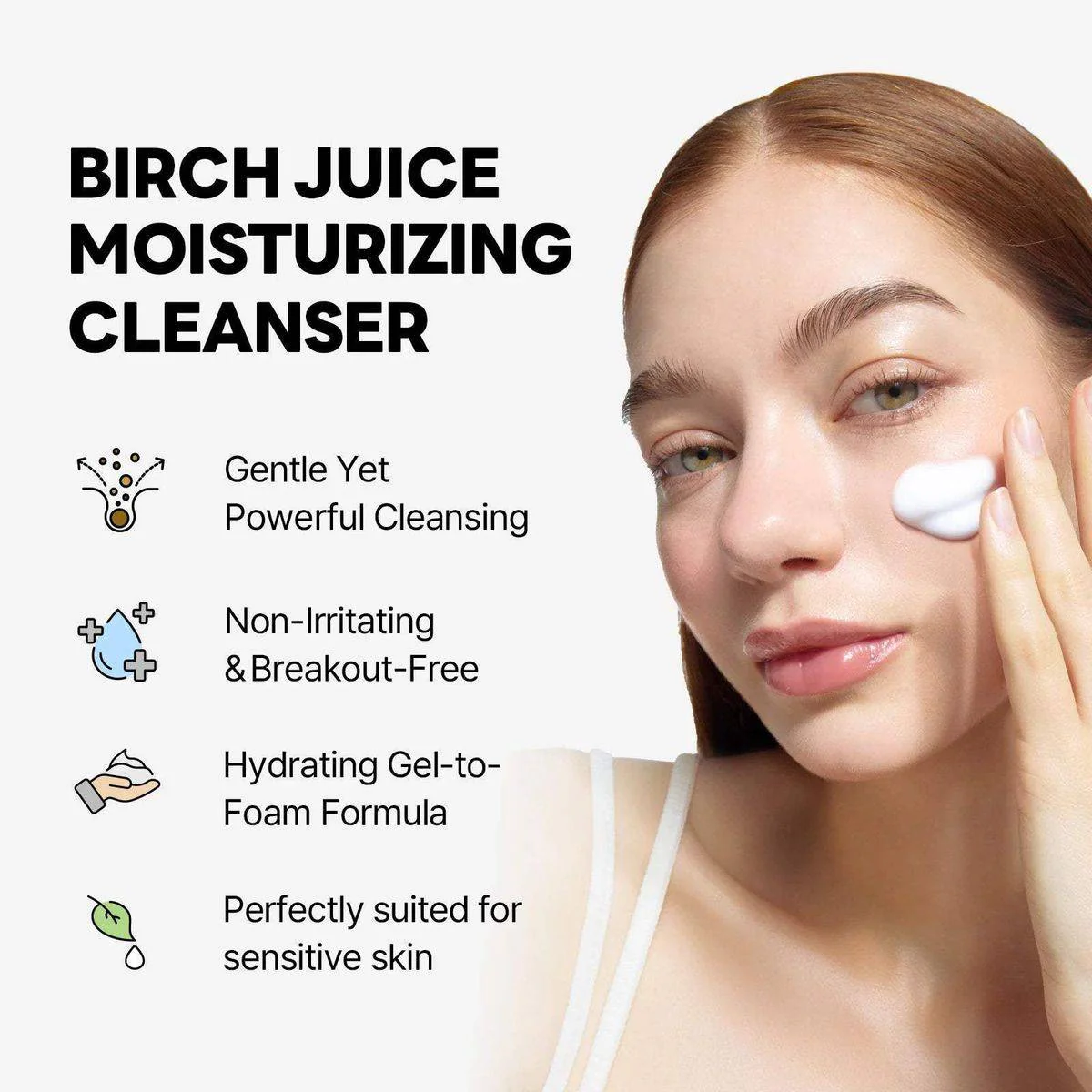 Round Lab Birch Juice Moisturizing Cleanser 150ml - Image 7