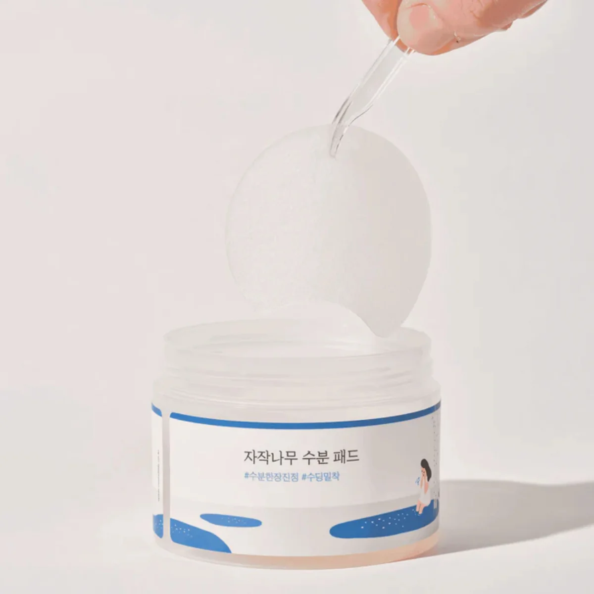 Round Lab Birch Juice Moisturizing Pad 80 Pieces - Image 2