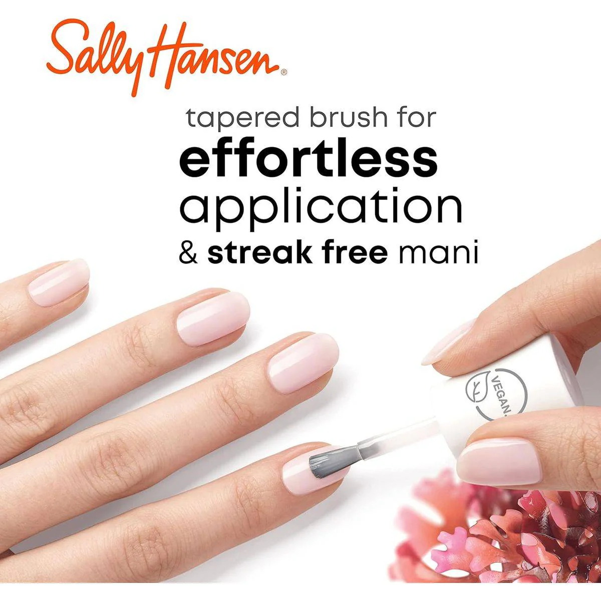 Sally Hansen Good Kind Pure Nail Polish 151 Warm Cacao 10ml - Image 2