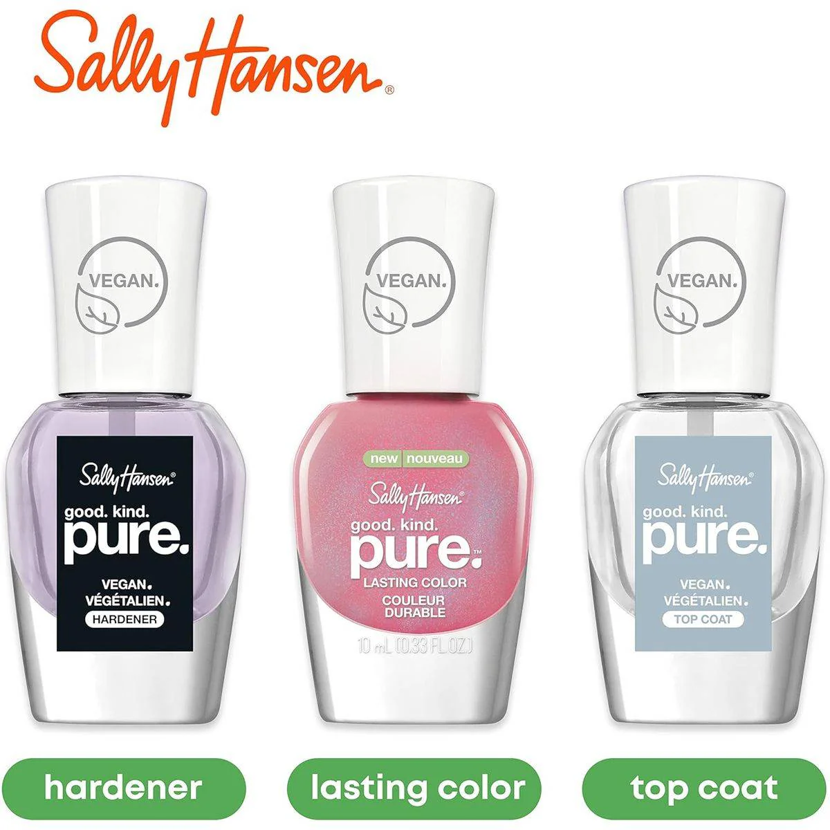 Sally Hansen Good Kind Pure Nail Polish 151 Warm Cacao 10ml - Image 5
