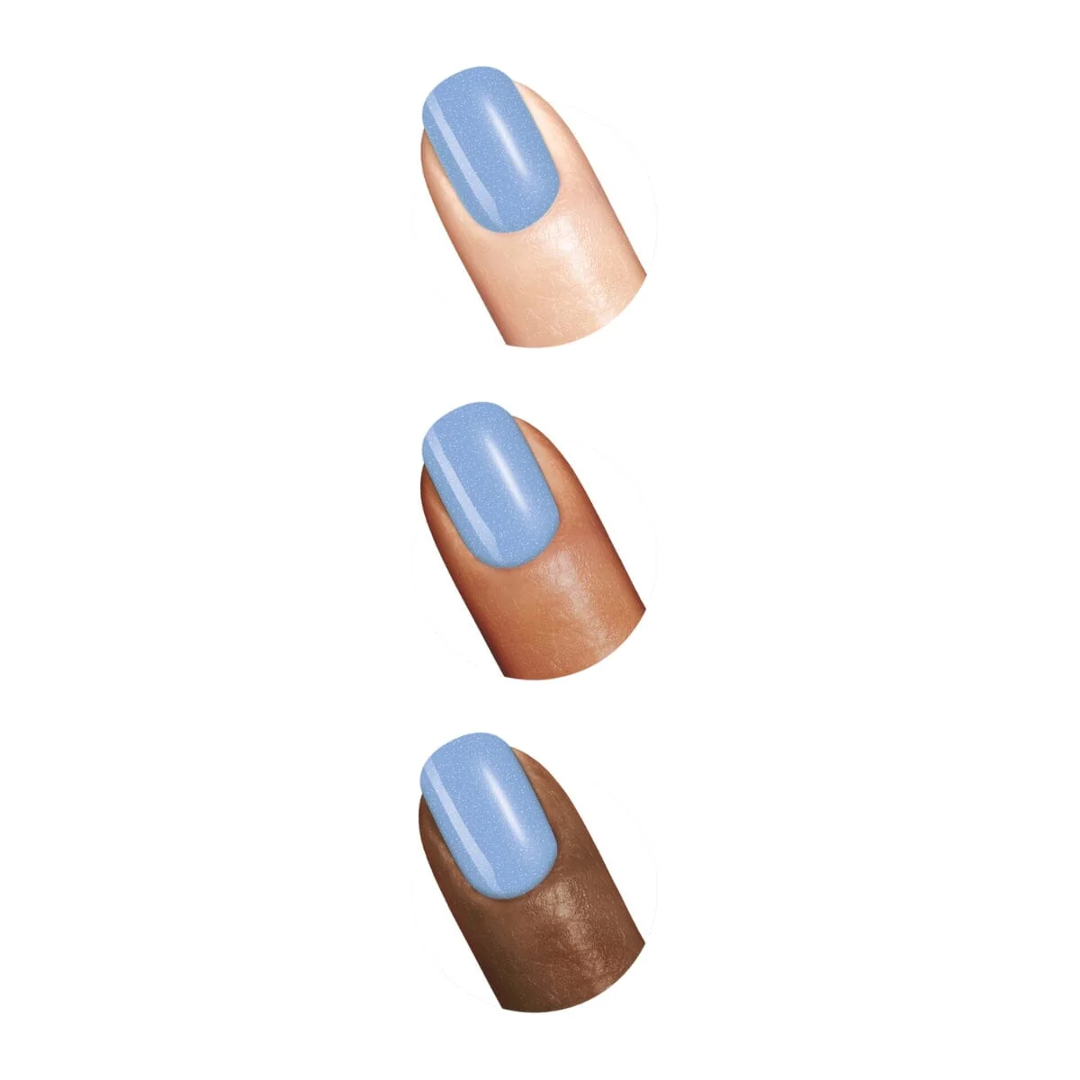 Sally Hansen Good Kind Pure Nail Polish 370 Crystal Blue 10ml - Image 2