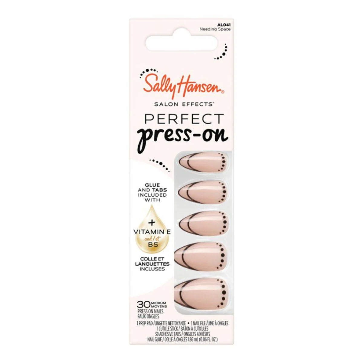 Sally Hansen Salon Effects Perfect Press-On Nails AL041 Needing Spcae - Image 3